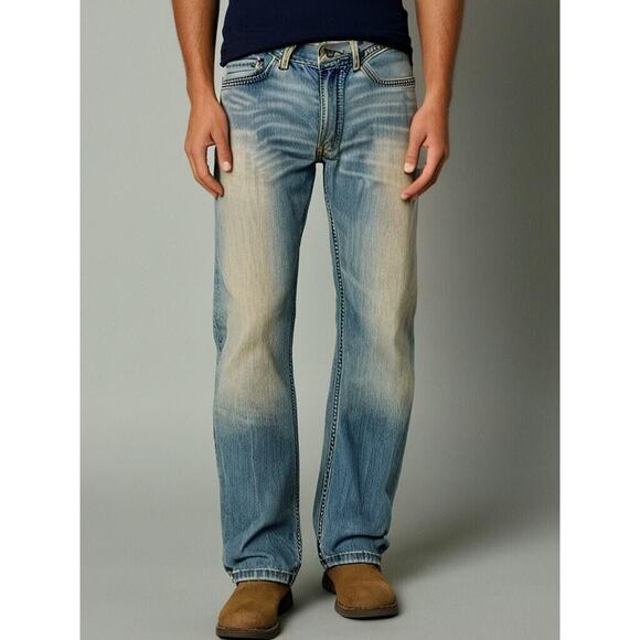 Levi's Other - Levis 559 Jeans Mens 34x30 Blue Denim Relaxed Straight Medium Wash Casual Baggy